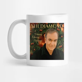 Cherry Christmas Album Cover Mug